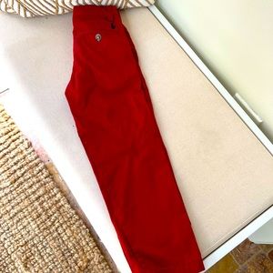 Boys Polo Ralph Lauren Crimson Red size 4 chino dress pants